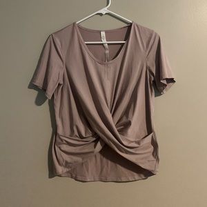 Lululemon Twist Front Crop Top